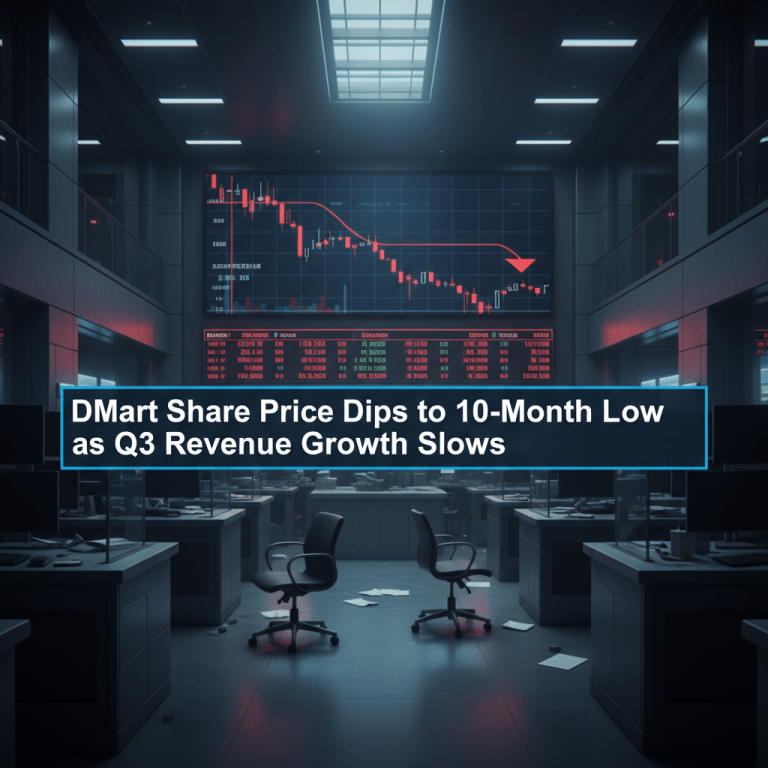 DMart Share Price Dips to 10-Month Low as Q3 Revenue Growth Slows | Stock Market Today