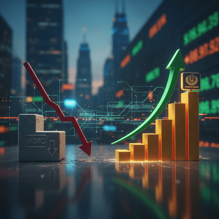 HDFC Bank Slips, Union Bank Share Price Hits Fresh High as Stock Market Today Reacts to Q3 Updates