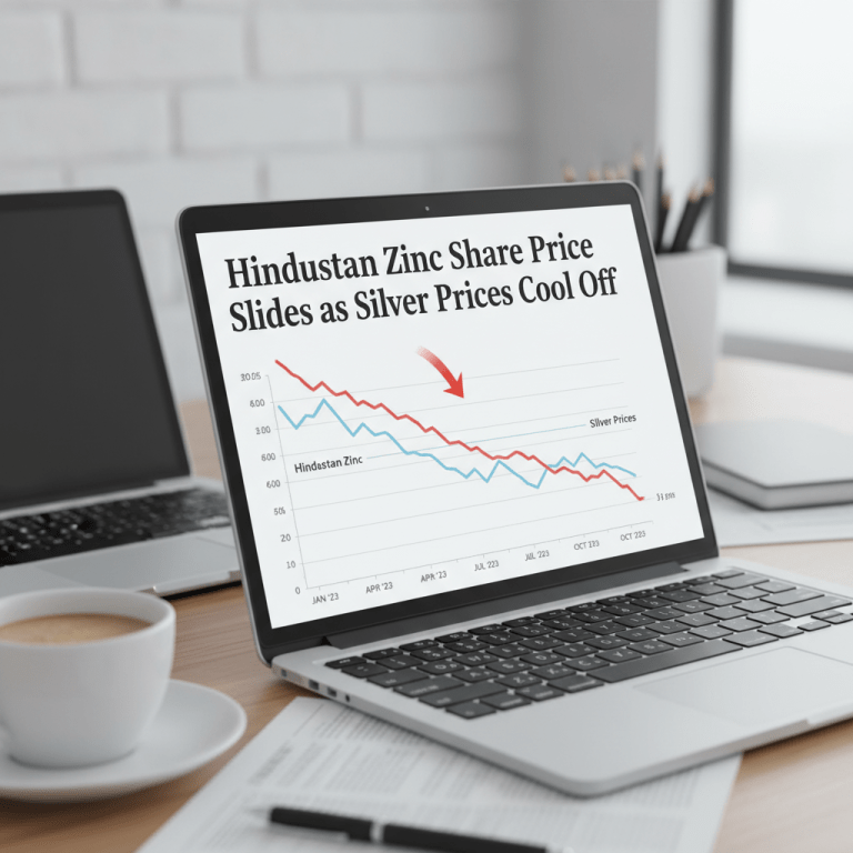 Hindustan Zinc Share Price Slides as Silver Prices Cool Off | Stock Market Today