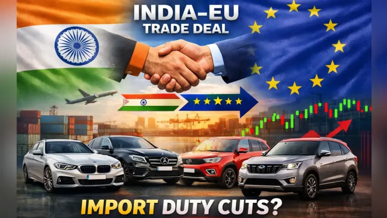 India-EU Free Trade Agreement: How Import Duty Cuts Could Reshape India’s Car Market?