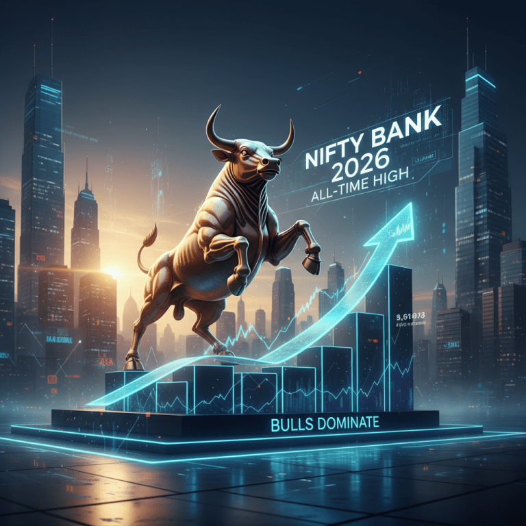 Nifty Bank Starts 2026 with a Bang, Hits Fresh All-Time High as Bulls Dominate