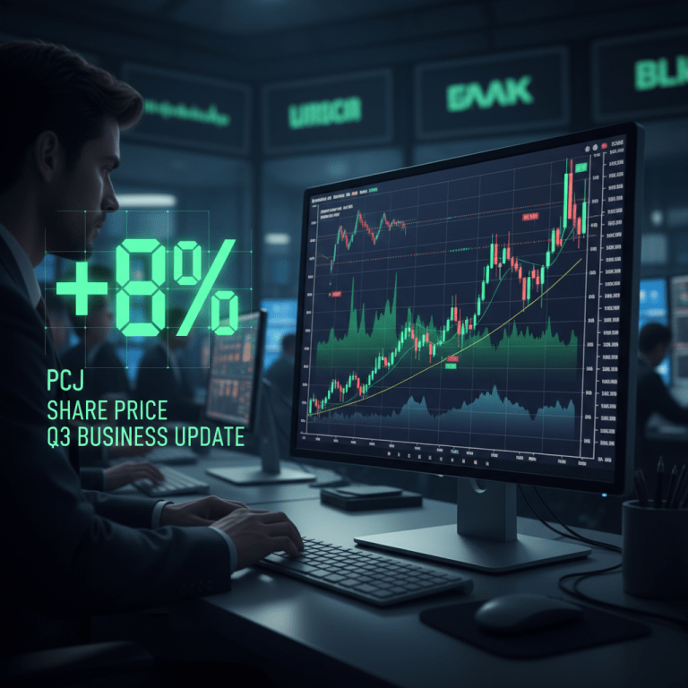 PCJ Share Price Surges 8% on Strong Q3 Business Update: Stock Market Today