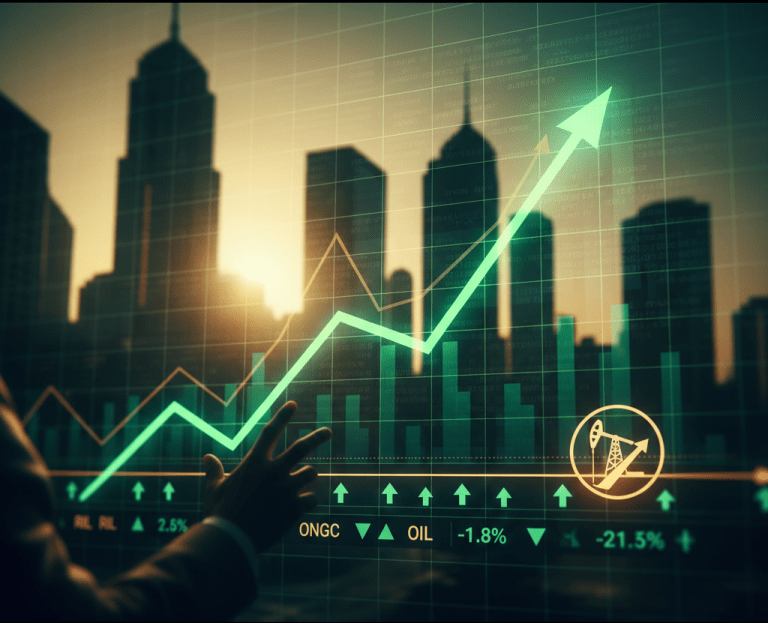 RIL Share Price Hits Fresh High as Oil Stocks Rally; ONGC Jumps 2% in Stock Market Today