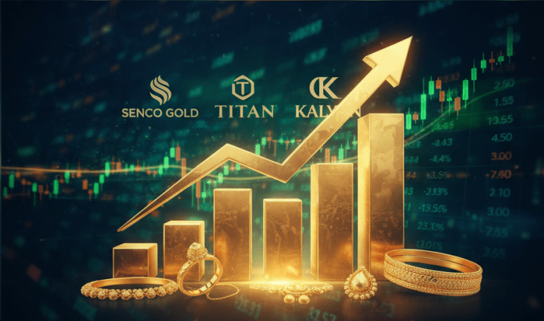 Senco Gold, Titan to Kalyan Share Price Today: Jewellery Stocks Shine Bright in Stock Market Today After Q3 Updates