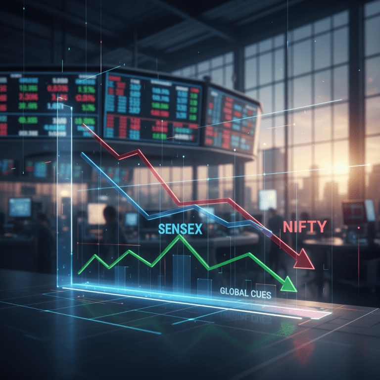 Sensex and Nifty News: Why Markets Slipped Despite Positive Global Cues?