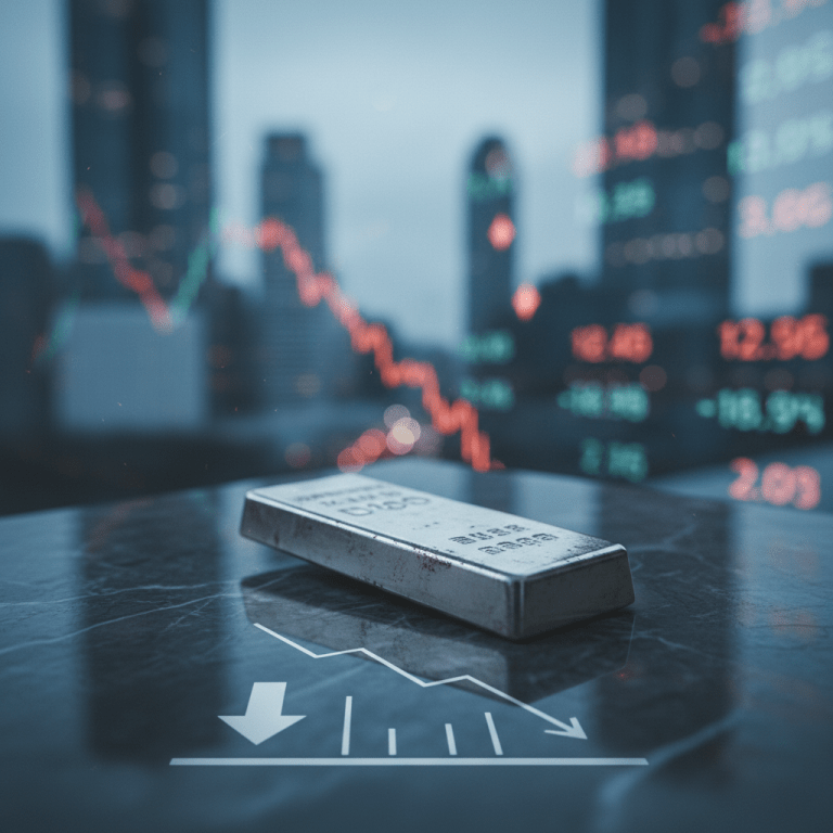 Silver Rate Today Slips Below ₹2,50,000 as Market Pressure Builds