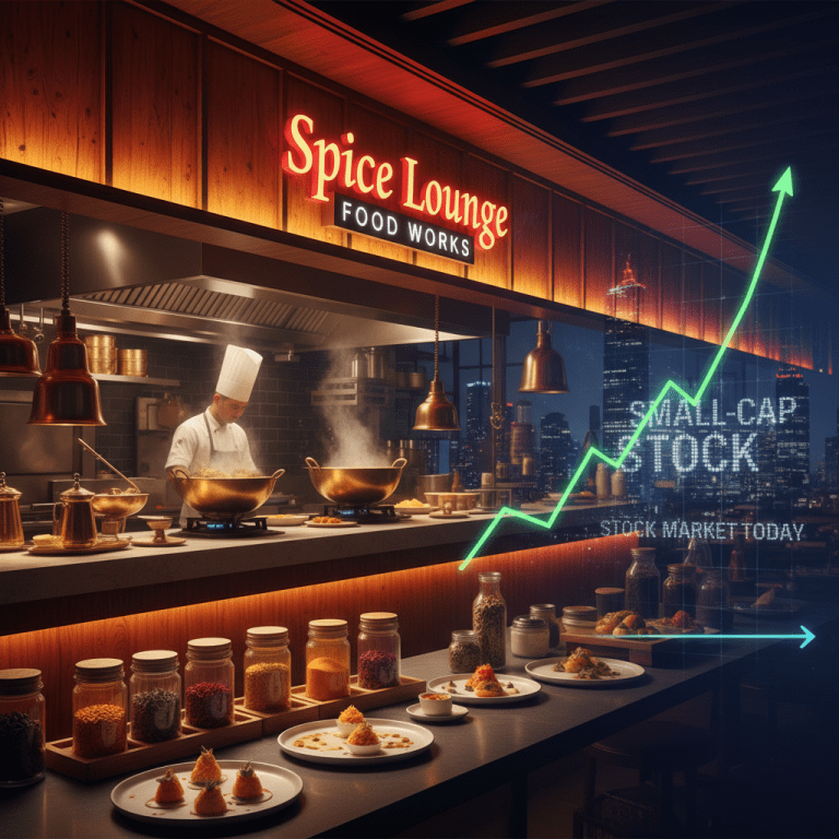 Spice Lounge Food Works Share Price Today: Small-Cap Stock Returns to Spotlight in Stock Market Today