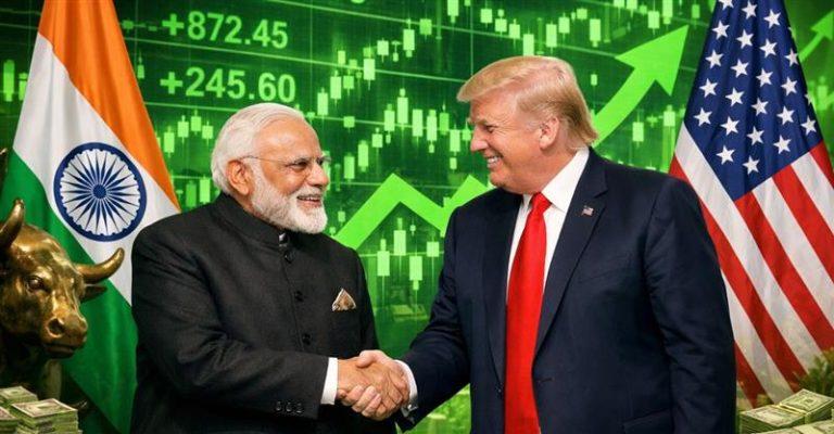 India-US Trade Deal Sparks ₹5,426 Crore FII Buying, Driving Market Rally