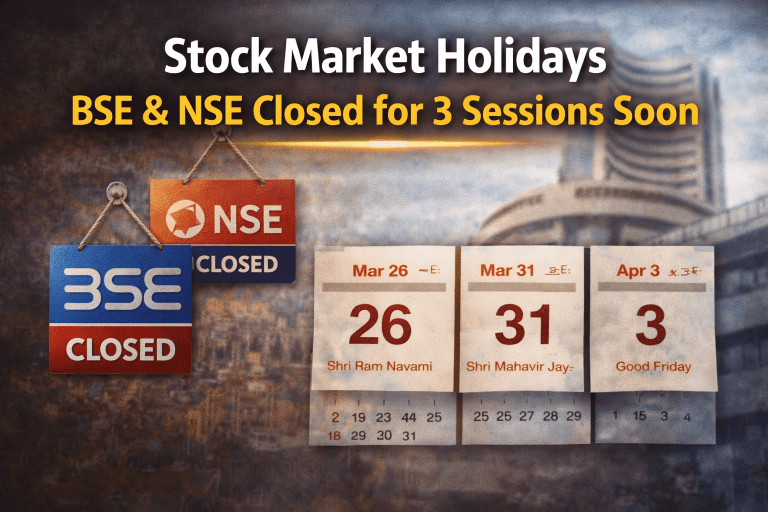 Stock Market Holidays Ahead: BSE, NSE to Remain Closed for 3 Sessions in Coming Days