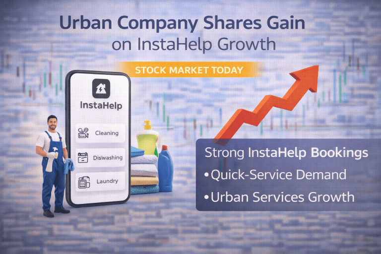 Urban Company Shares Rise After InstaHelp Sees Strong Booking Momentum in March | Stock Market Today