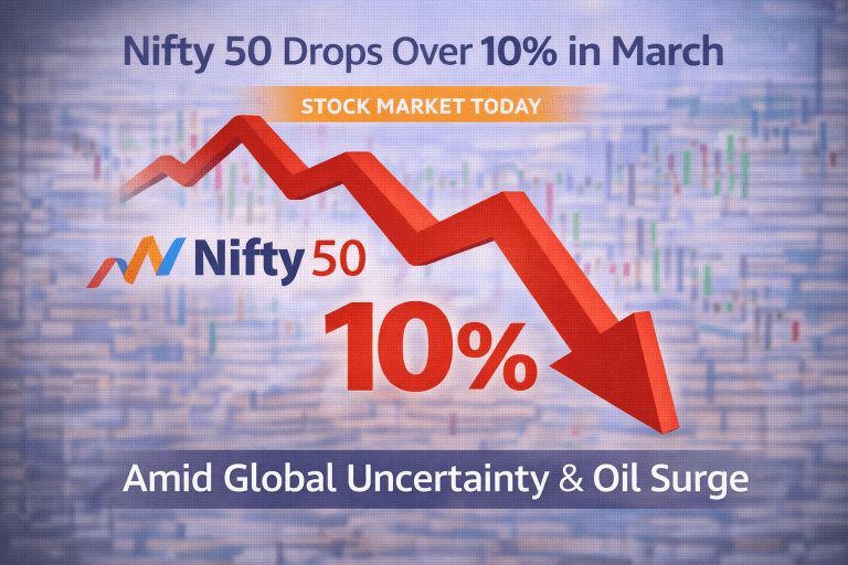 Nifty 50 Drops Over 10% in March Amid Global Uncertainty and Oil Price Surge | Stock Market Today