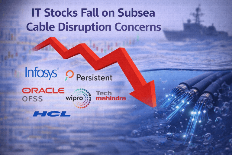 IT Stocks Decline as Subsea Cable Disruption Concerns Rise Amid US-Iran Tensions | Stock Market Today