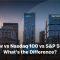 Dow vs Nasdaq 100 vs S&P 500 What's the Difference Blog banner