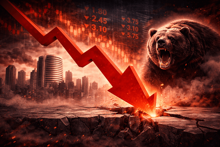Sensex Crashes 2,500 Points; ₹13 Lakh Crore Investor Wealth Wiped Out Amid Global Turmoil | Stock Market Today