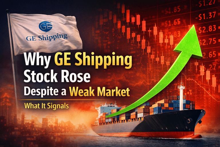 Why GE Shipping Stock Rose Despite a Weak Market — What It Signals | Stock Market Today