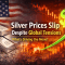 Silver prices Slip