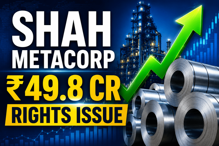 Shah Metacorp Announces ₹49.8 Crore Rights Issue: What It Means for Shareholders and the Company’s Future Growth Plans