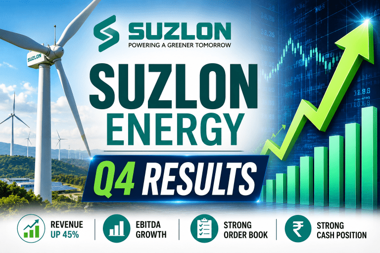 Suzlon Energy Q4 FY26 Results: Profit Declines 6% YoY Despite 45% Revenue Growth; Key Takeaways for Investors