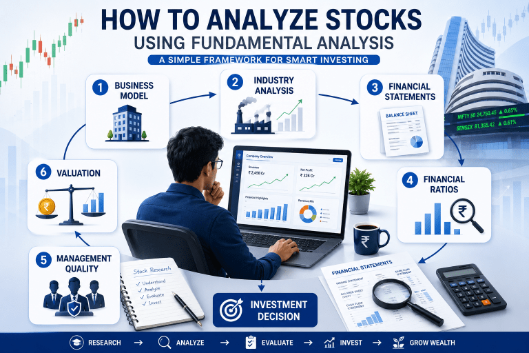 How to Analyze Stocks Using Fundamental Analysis in India Simple steps for smart investing