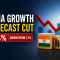 India growth forecast cut