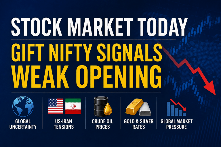 Stock Market Today: Gift Nifty Signals Weak Opening Amid Global Uncertainty; Key Factors Investors Should Watch