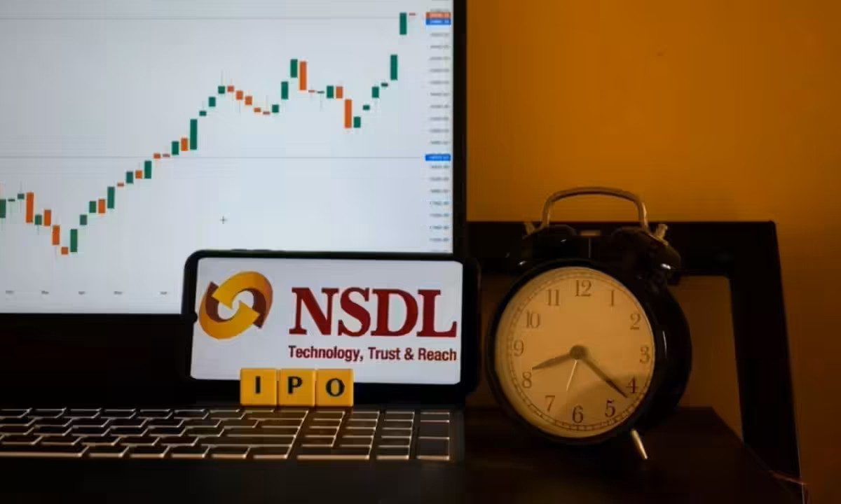 NSDL Share Price Surges 15% on Strong Market Debut