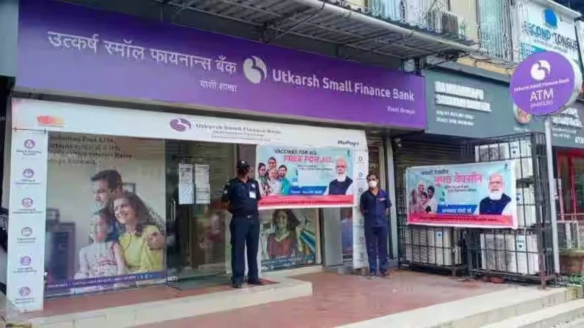 Utkarsh Small Finance Bank Share Price Slips Below IPO Level After Sharp Quarterly Setback