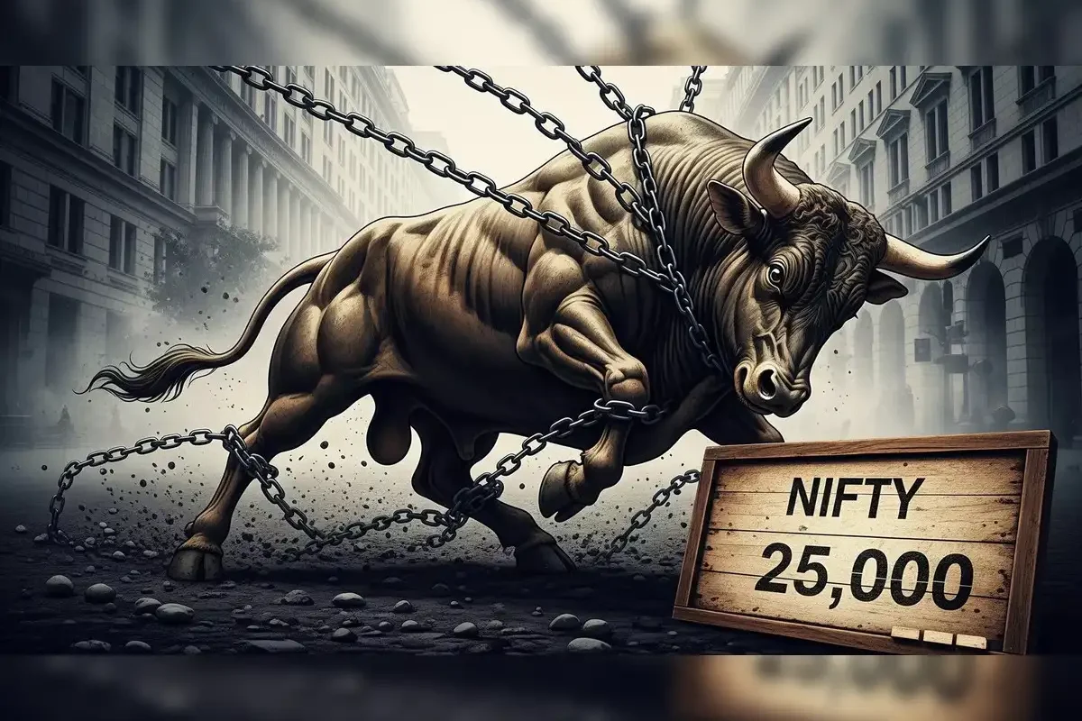 Nifty Stuck in Range; 24,500 Support Under Scrutiny as Volatility Rises Ahead of RBI Policy