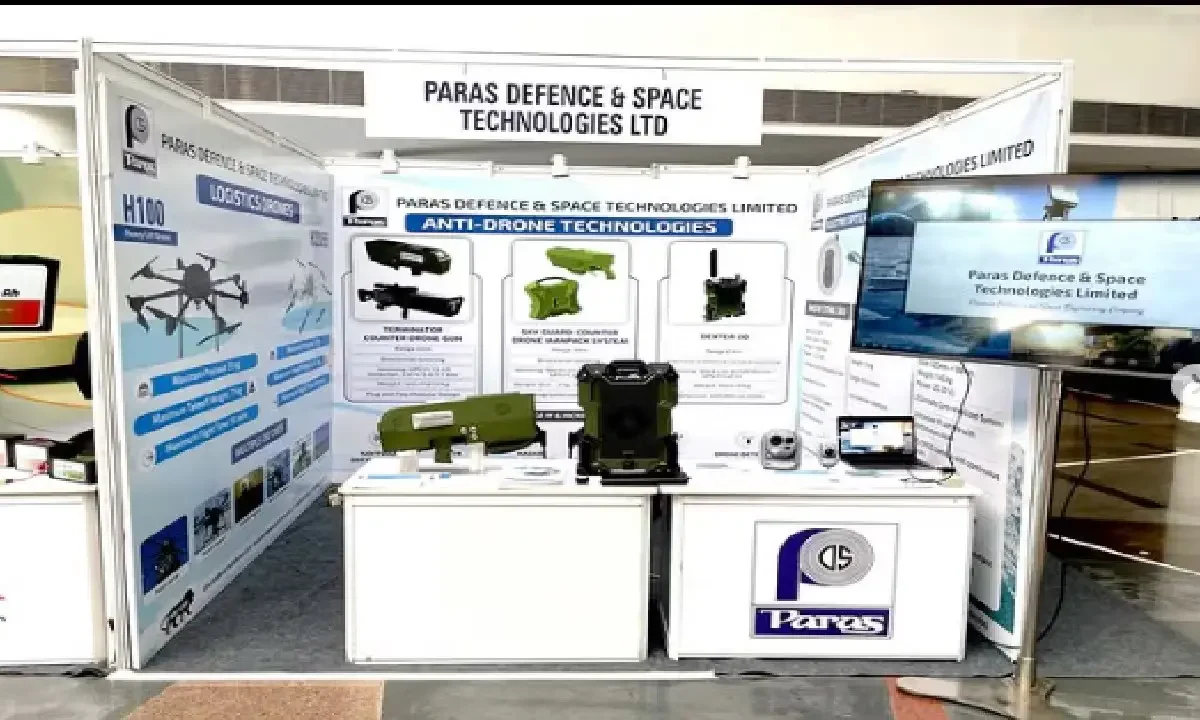 Paras Defence Shares Rise 2% on Strategic MoU with Israel’s CIELO