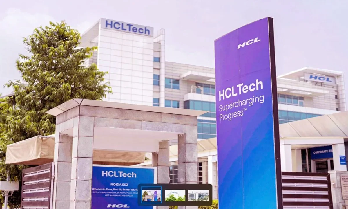 HCL Tech Share Price Rises After Q2 Results | Revenue at ₹31,942 Cr, Profit ₹4,236 Cr