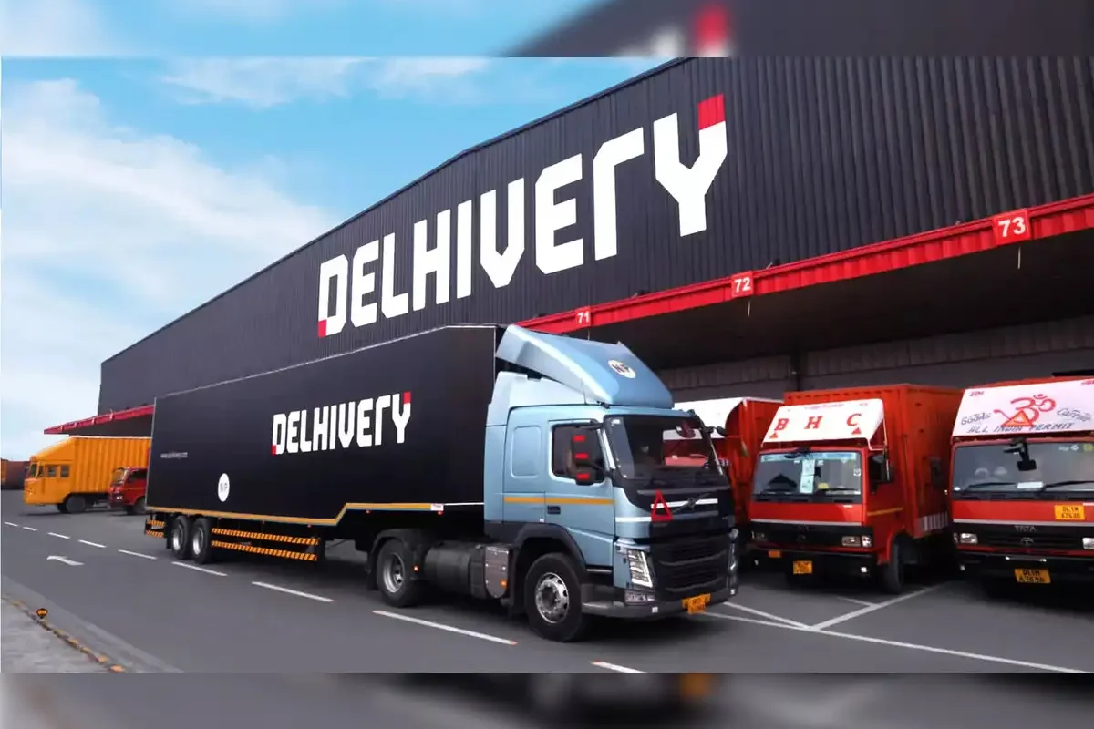 Delhivery Share Price Falls Over 8% After Q2 Results; Consolidated Loss at ₹50.49 Crore