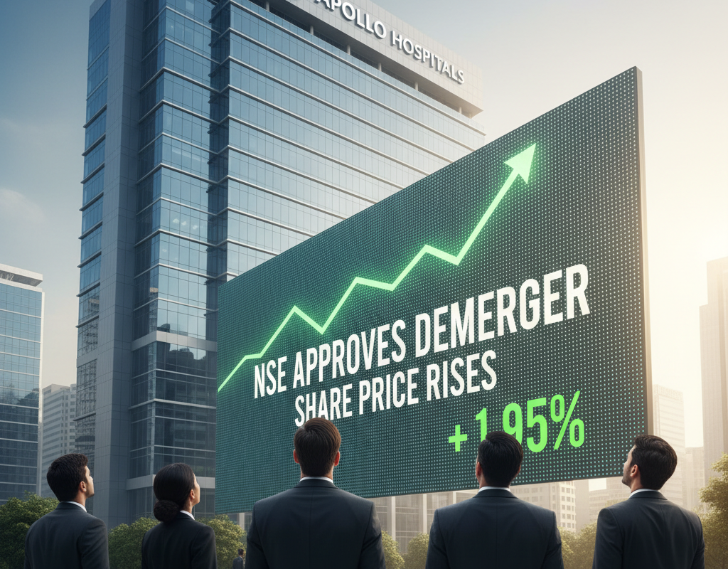 Apollo Hospitals Share Price Rises Nearly 2% After NSE Approves Demerger