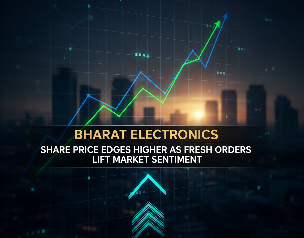 Bharat Electronics Share Price Edges Higher as Fresh Orders Lift Market Sentiment | Stock Market Today
