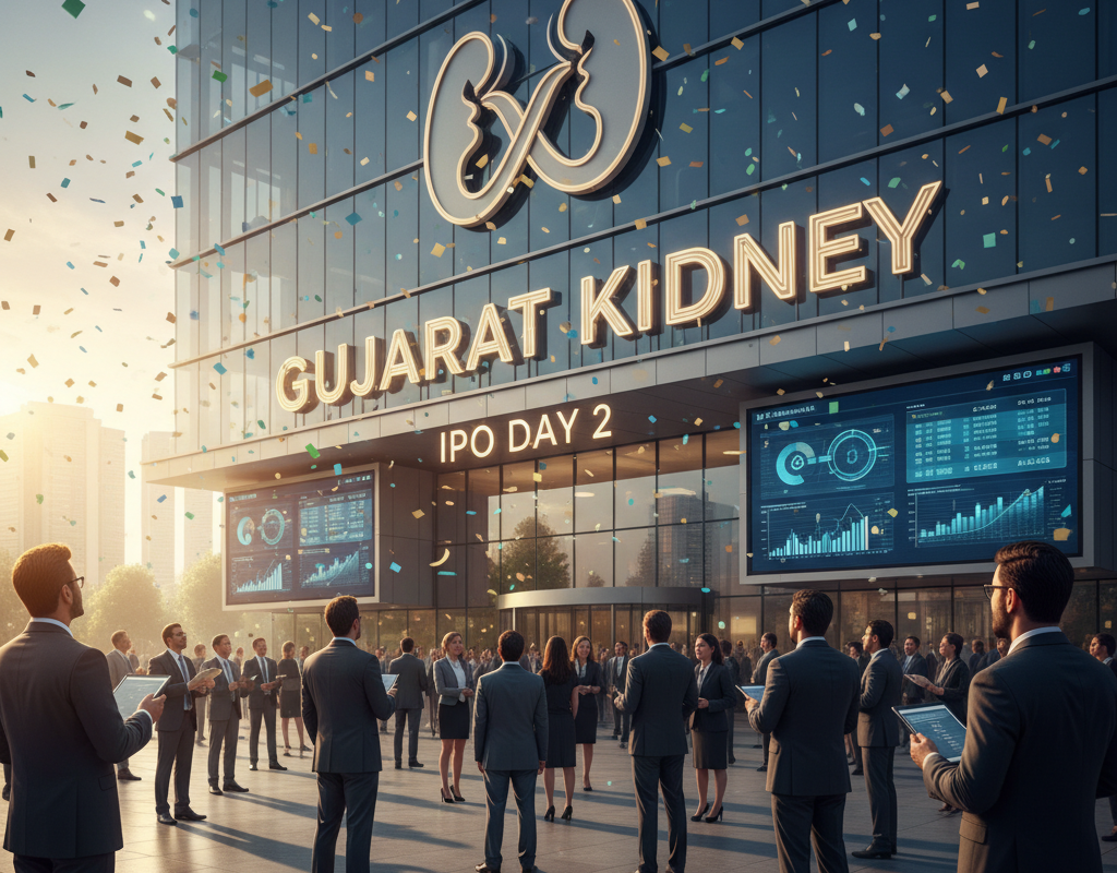 Gujarat Kidney IPO Day 2: Strong Retail Demand Pushes Subscription Over 2 Times
