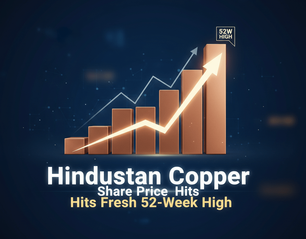 Hindustan Copper Share Price Hits Fresh 52-Week High as Global Copper Demand Strengthens | Stock Market Today
