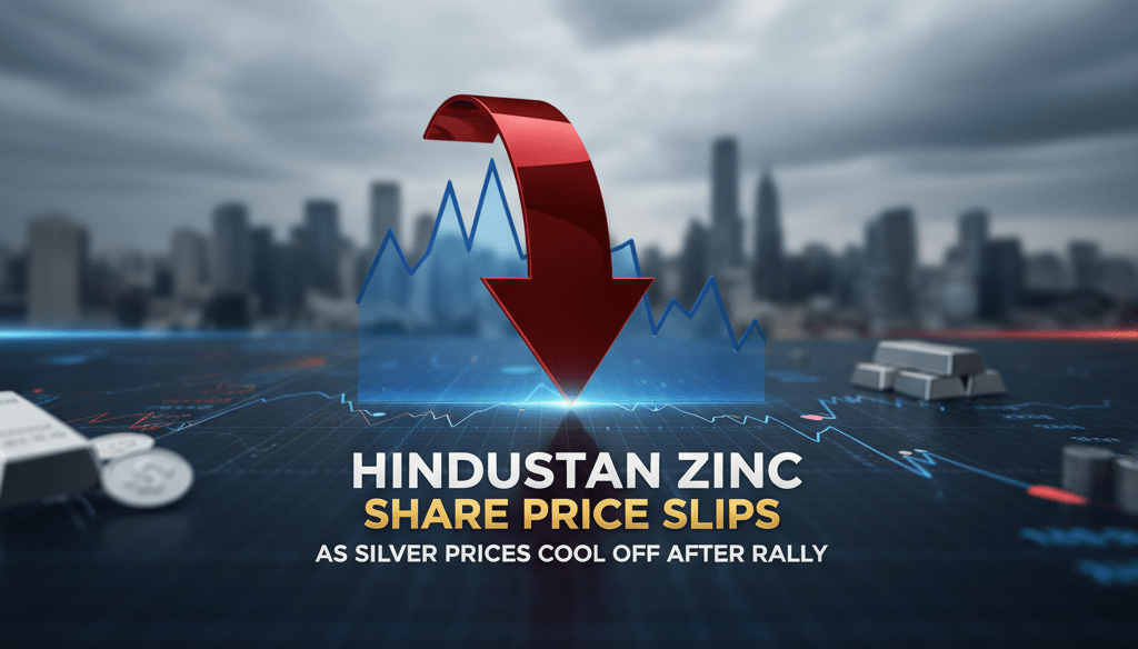 Hindustan Zinc Share Price Slips as Silver Prices Cool Off After Sharp Rally | Stock Market Today