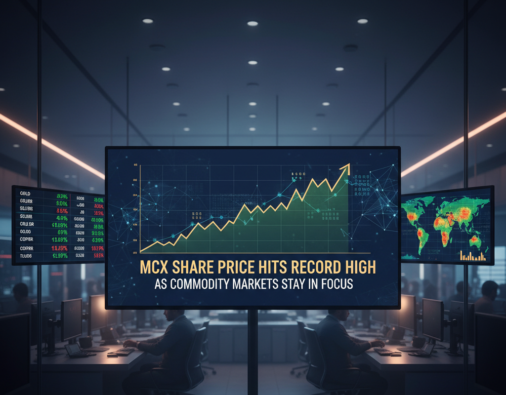 MCX Share Price Hits Record High as Commodity Markets Stay in Focus | Stock Market Today