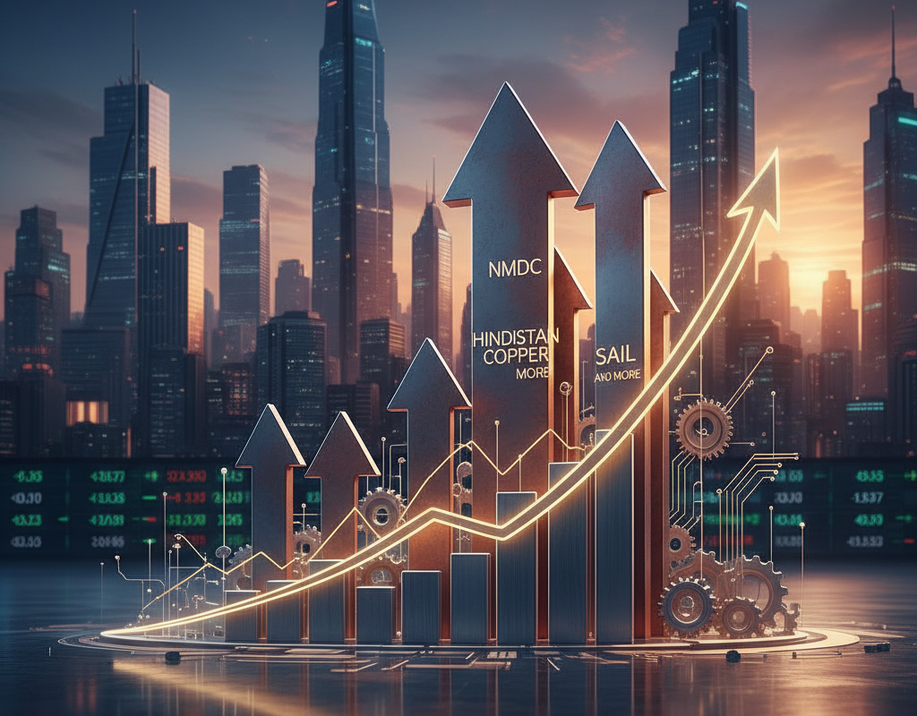 Metal Stocks Rally for Fifth Consecutive Day: NMDC, Hindustan Copper, SAIL, and More See Gains