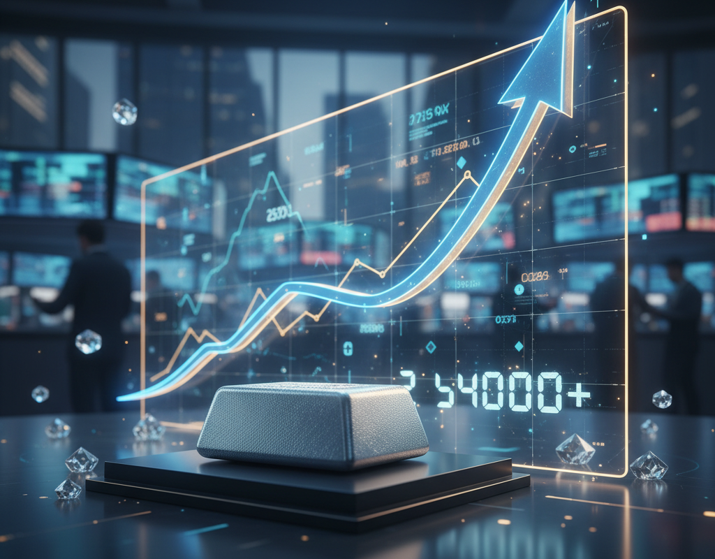 Silver Price Today Hits Record ₹2,54,000 per kg: Year’s Biggest Rally in White Metal