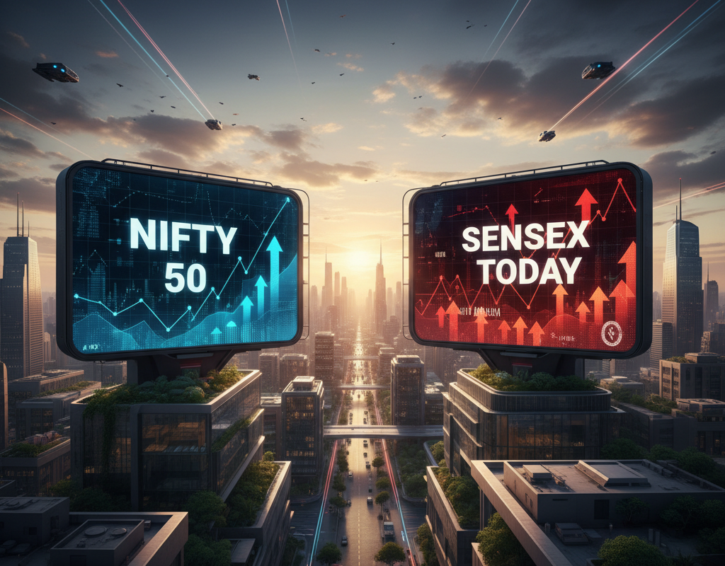 Nifty 50, Sensex Today: Indian Market Set for a Flat Start as Caution Builds