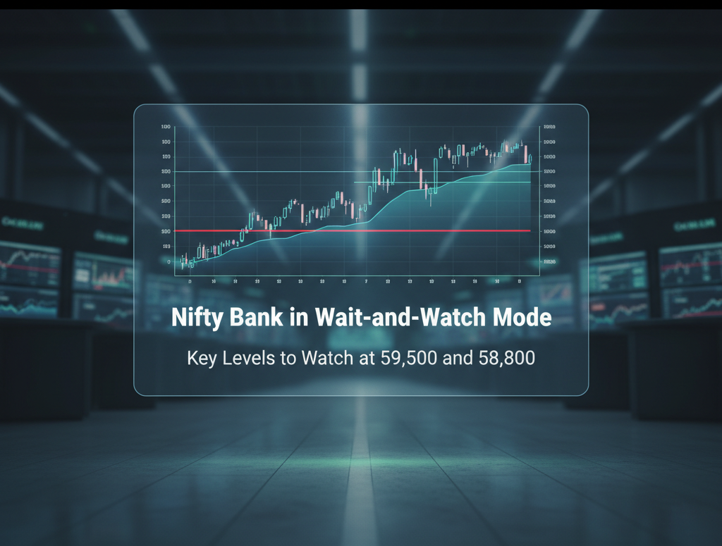 Nifty Bank in Wait-and-Watch Mode; Key Levels to Watch at 59,500 and 58,800