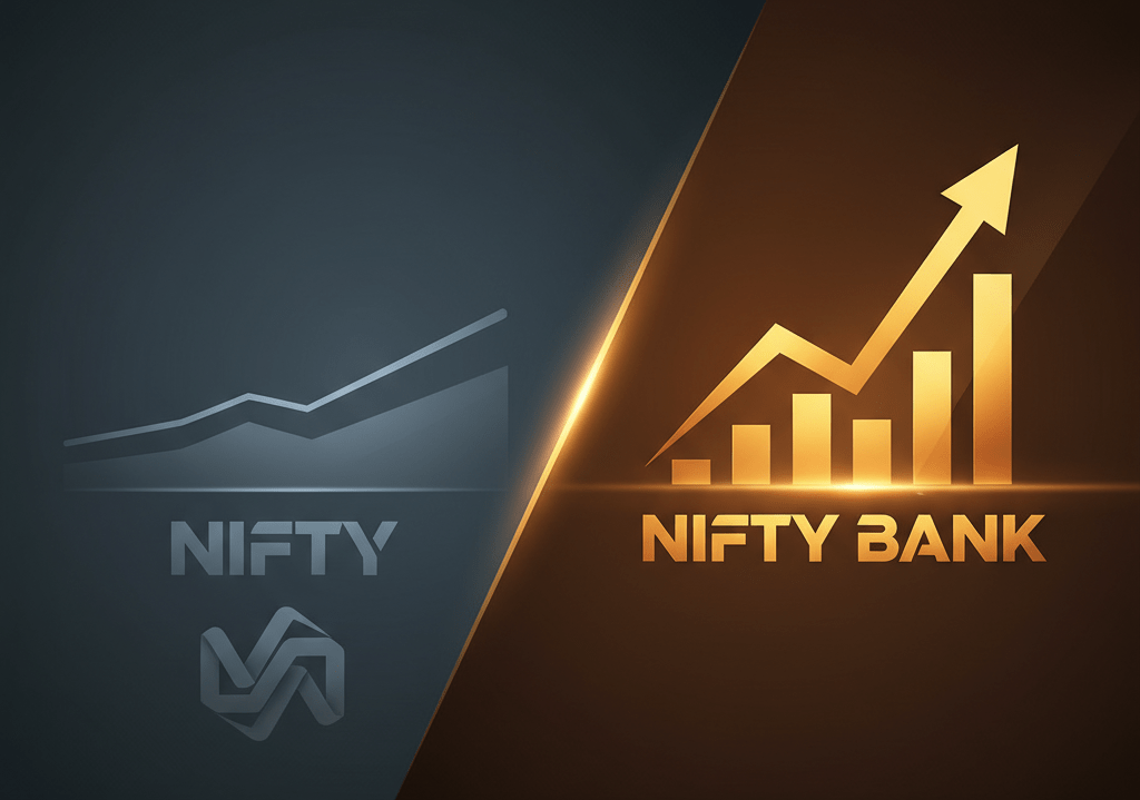 Nifty Remains Muted While Nifty Bank Shows Signs of Strength