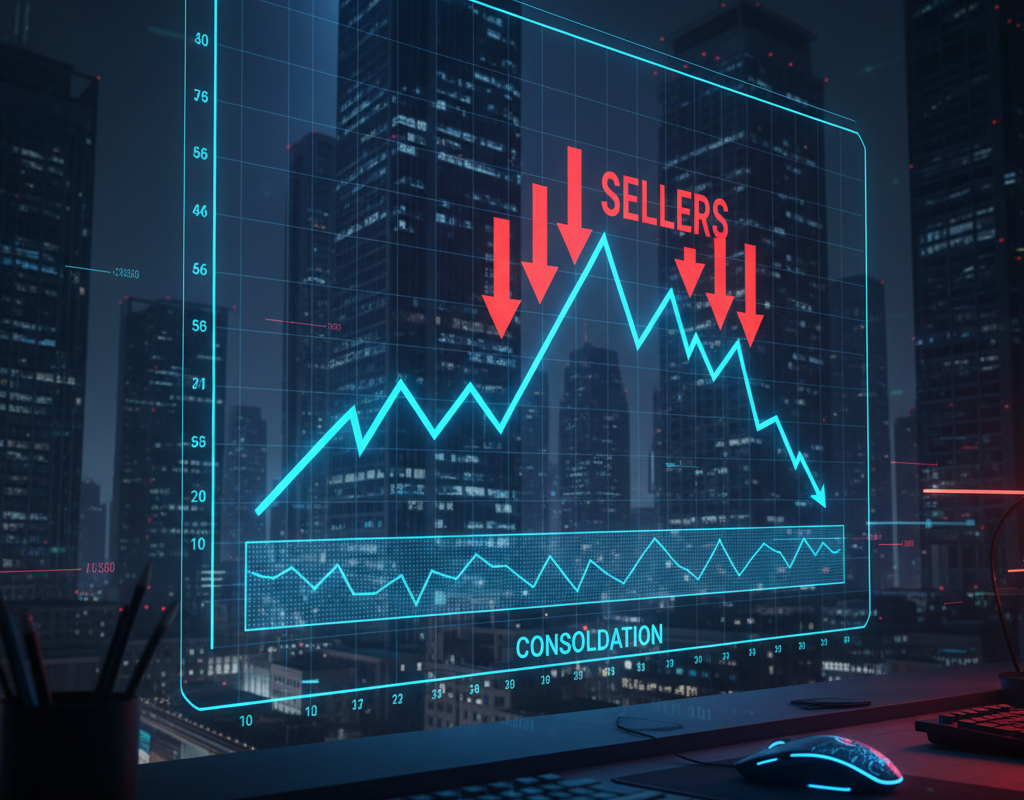 Nifty Slips as Sellers Defend Higher Levels; Consolidation Likely to Continue