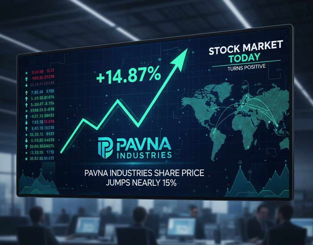 Pavna Industries Share Price Jumps Nearly 15% as Stock Market Today Turns Positive