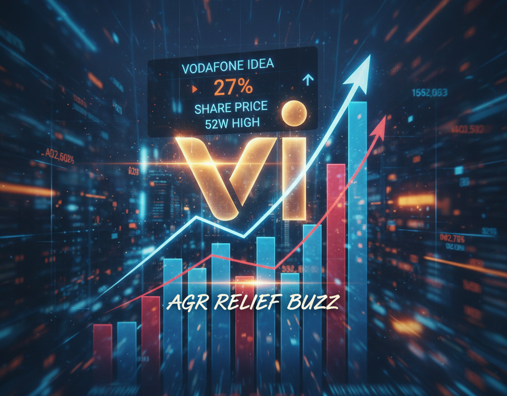 Vodafone Idea Share Price Hits 52-Week High on AGR Relief Buzz
