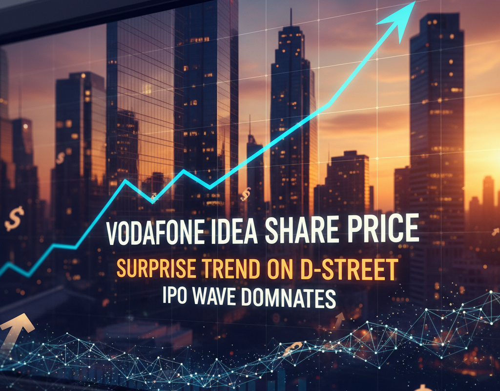 Vodafone Idea Share Price: Stock Market Today Sees a Surprise Trend as IPO Wave Dominates D-Street