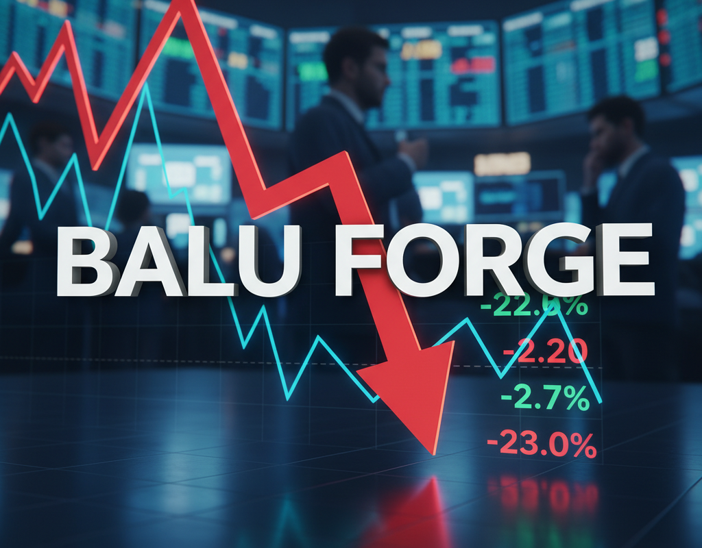 Balu Forge Share Price Drops Amid Heavy Trading: Key Updates on Stock Market Today