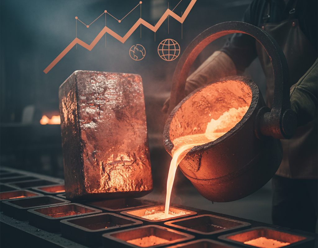 Copper Price Surges to Fresh Record as Supply Fears Grip Global Markets