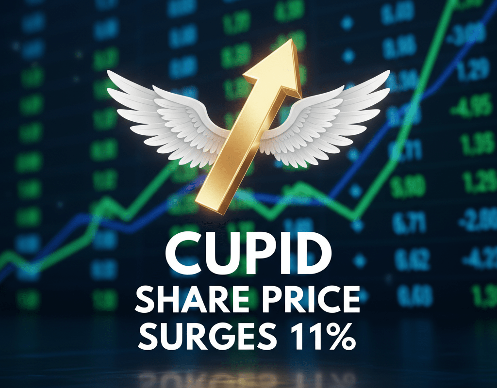 Cupid Share Price Surges 11% Despite Weak Stock Market Today