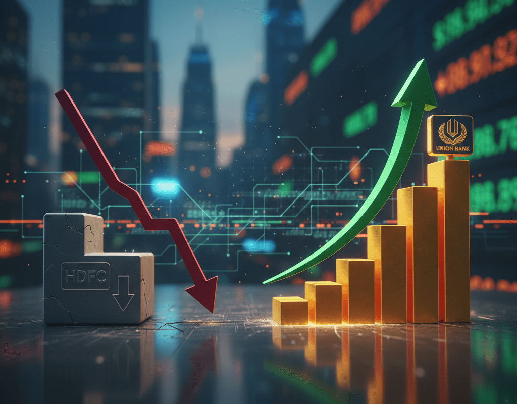 HDFC Bank Slips, Union Bank Share Price Hits Fresh High as Stock Market Today Reacts to Q3 Updates